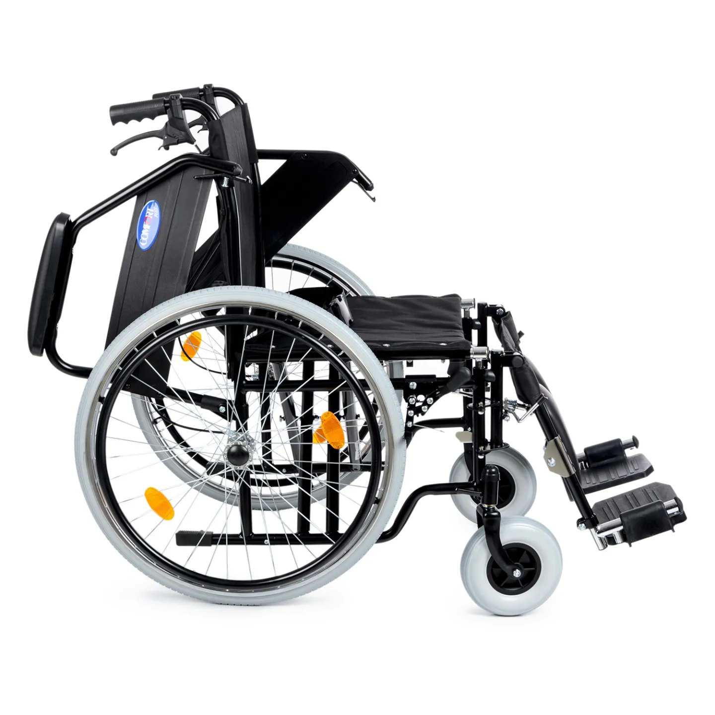 Fauteuil manuel standard avec repose-jambes élévateurs – modèle de location, photo 5