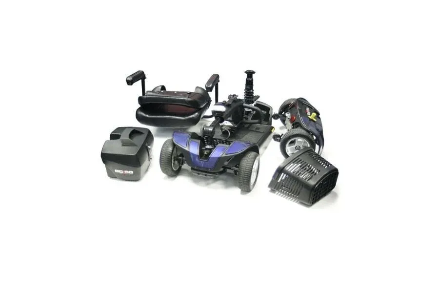 Pride GoGo Blue Mobility Scooter — pride gogo blue mobility scooter rental istanbul