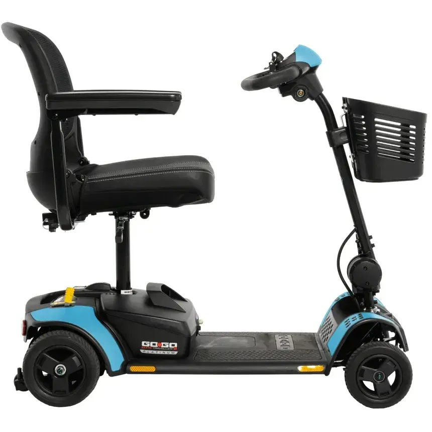 Pride GoGo Blue Mobility Scooter — pride gogo blue mobility scooter rental istanbul