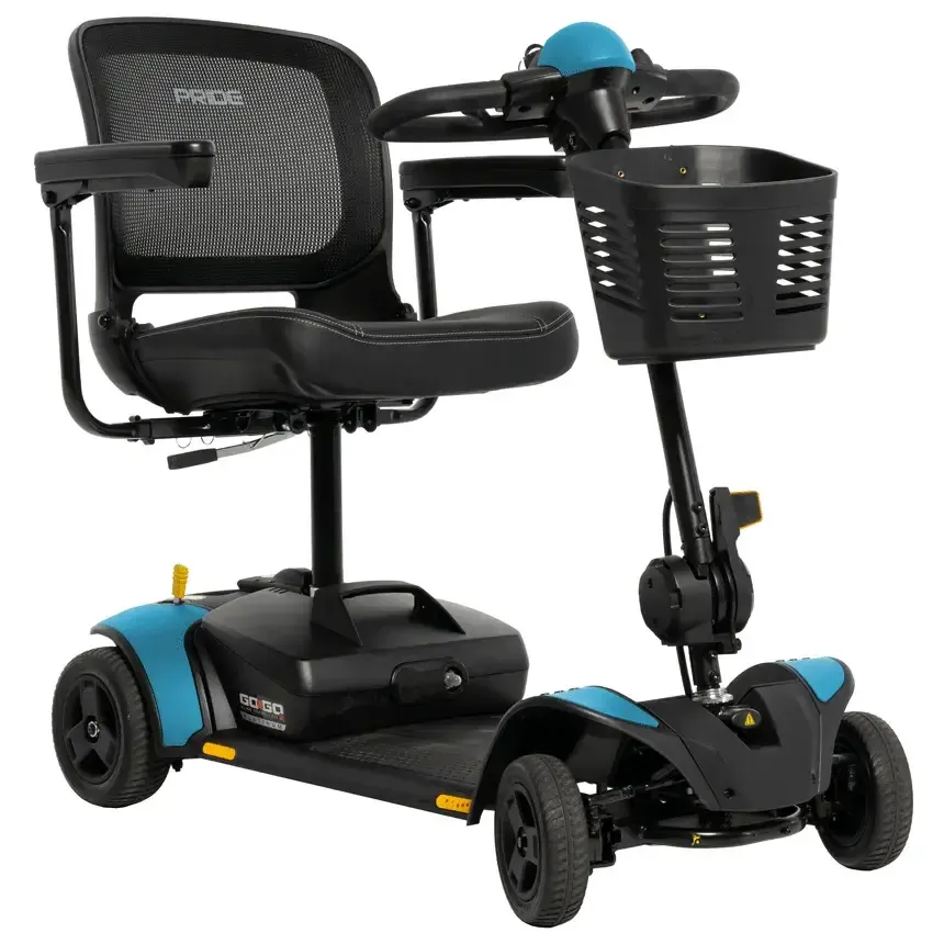 Pride GoGo Blue Mobility Scooter — pride gogo blue mobility scooter rental istanbul