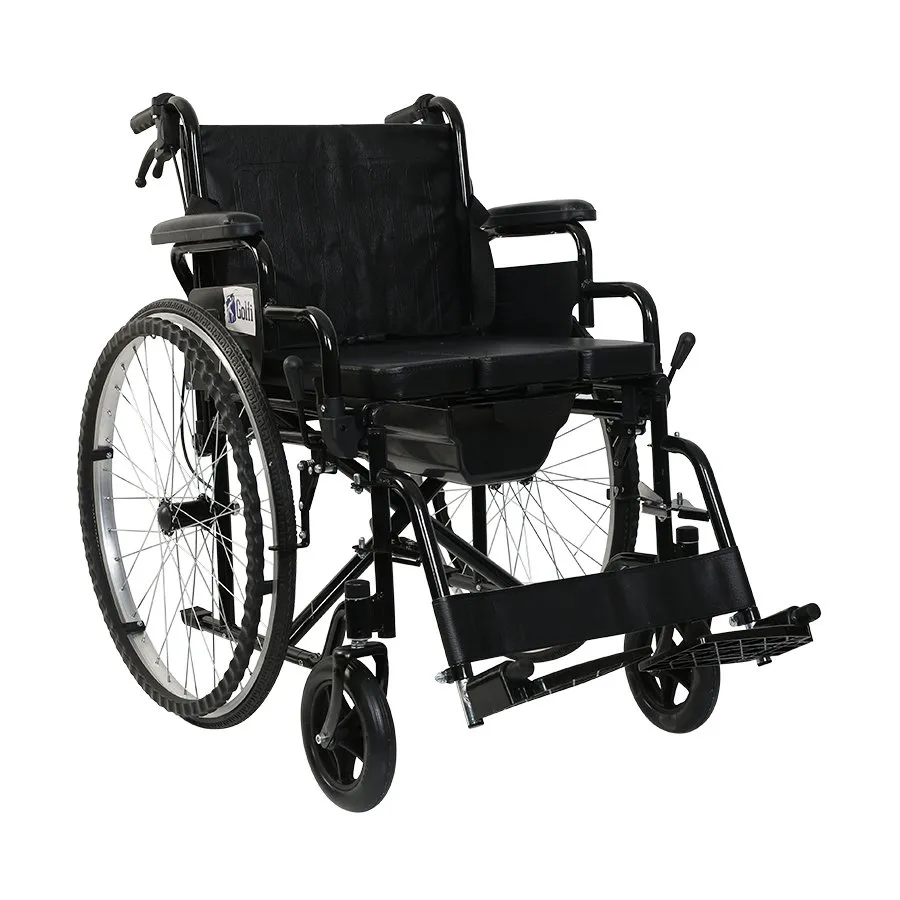 Silla de ruedas manual estándar con inodoro — alquiler silla de ruedas manual estándar con inodoro estambul