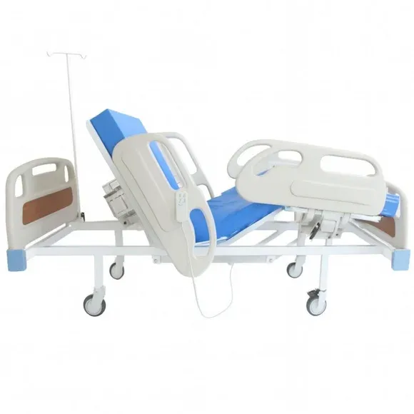 2 motorized hospital beds