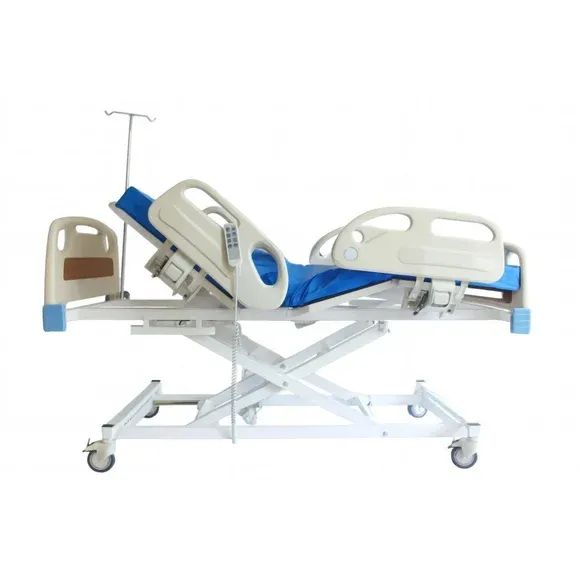 3 motorized hospital beds