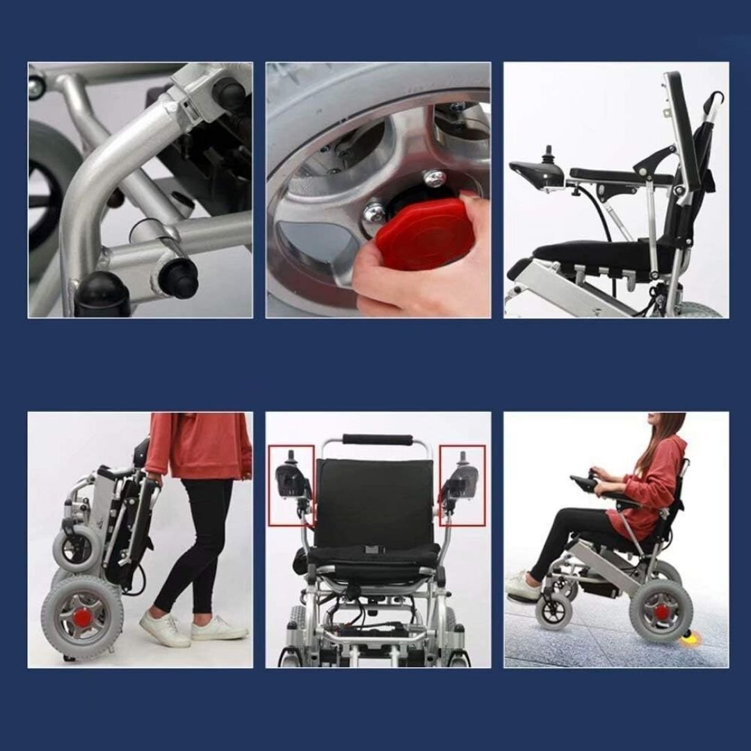 Creative 6012 Electric Wheelchair User Guide – features