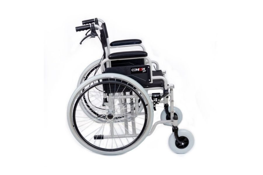 Manuel XXL 55 CM Tekerlekli Sandalye Standart | Ekstra Geniş, Rahat ve Dayanıklı