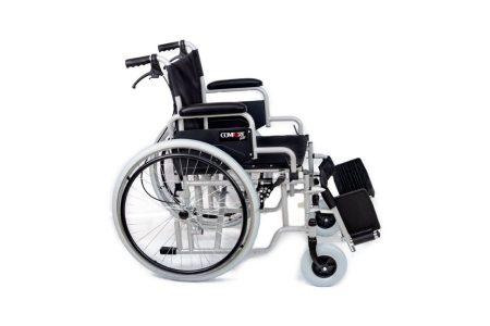 Manual XXL 55 CM Wheelchair Standard | Extra-Wide, Comfortable, and Durable