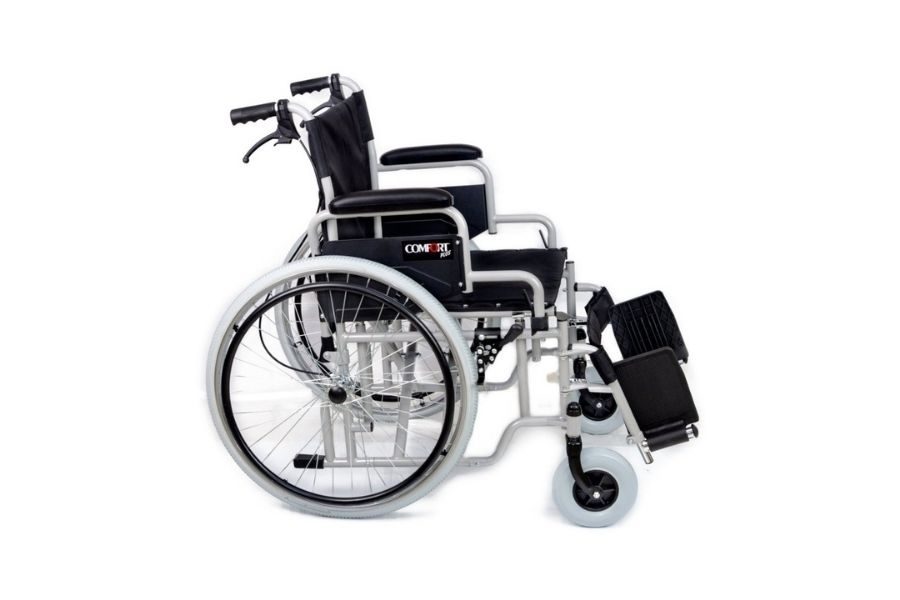 Ручная инвалидная коляска XXL 55 CM Standard | очень широкая, удобная и прочная