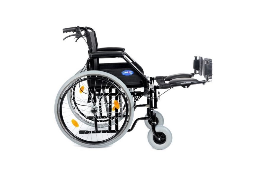Кресло-коляска с ручным приводом на оставшуюся ногу