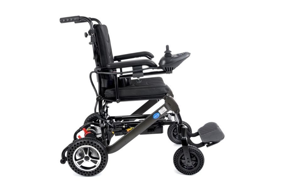 Tragbarer elektrischer Rollstuhl mit Lithiumbatterie