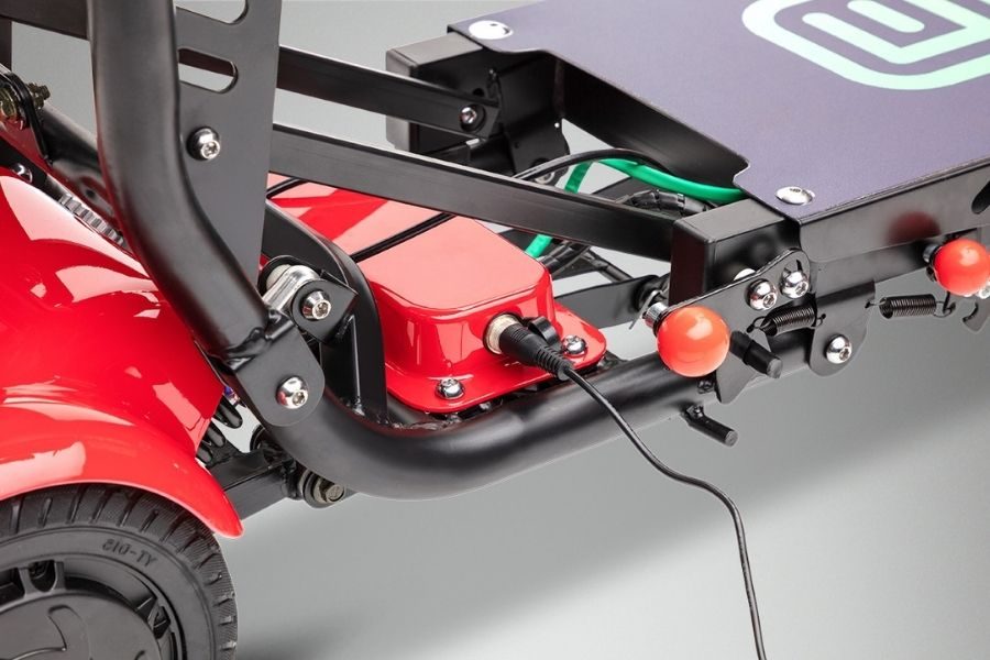 Мобильность скутера ECONELO с литиевым аккумулятором