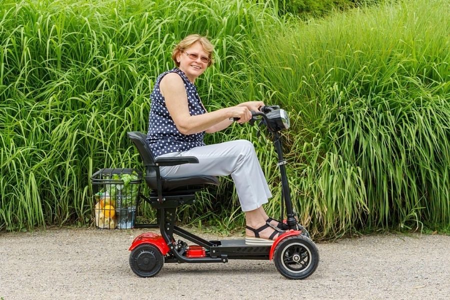 ECONELO Scooter de mobilité avec batterie au lithium
